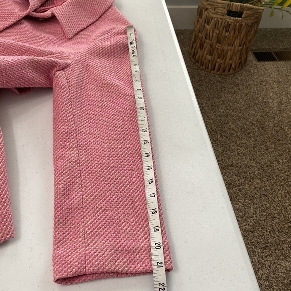 Sigrid Olsen Signature Button Front Tweed Spring Coat Jacket Long Sleeve Pockets - Picture 15 of 16